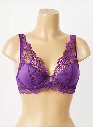 Sutien bretea multi poziție top sutien modelat violet LISE CHARMEL femeie