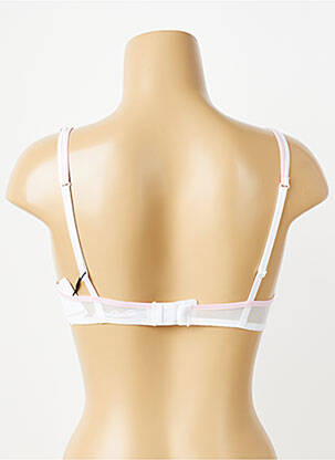Sutien efect material satinat top sutien modelat alb MARIE JO femeie