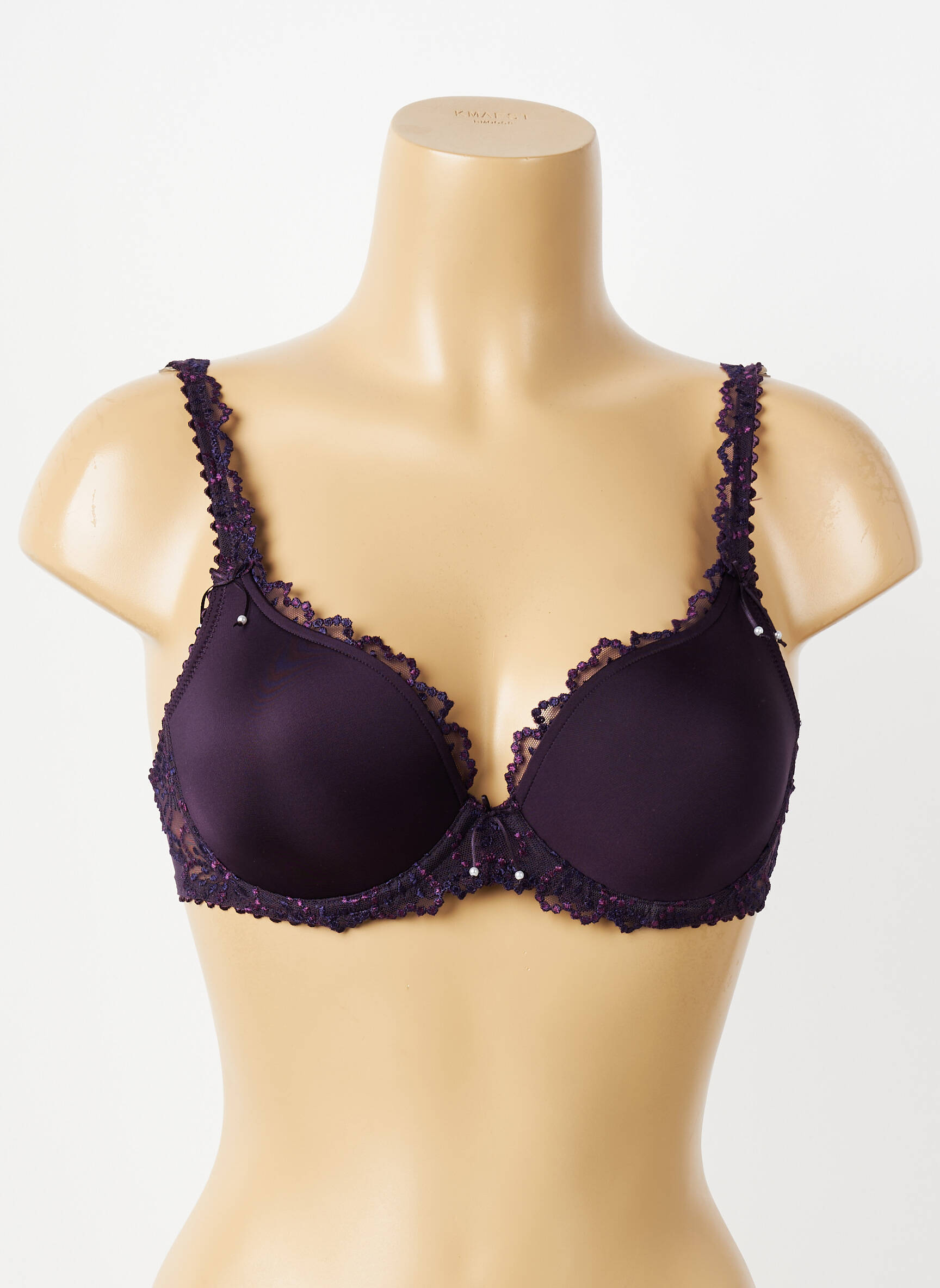 Sutien efect material satinat top sutien modelat violet MARIE JO femeie