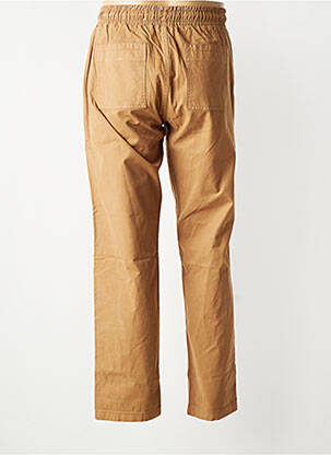 Pantalon slim țesătură poplin mărime normală bej IRON AND RESIN bărbat