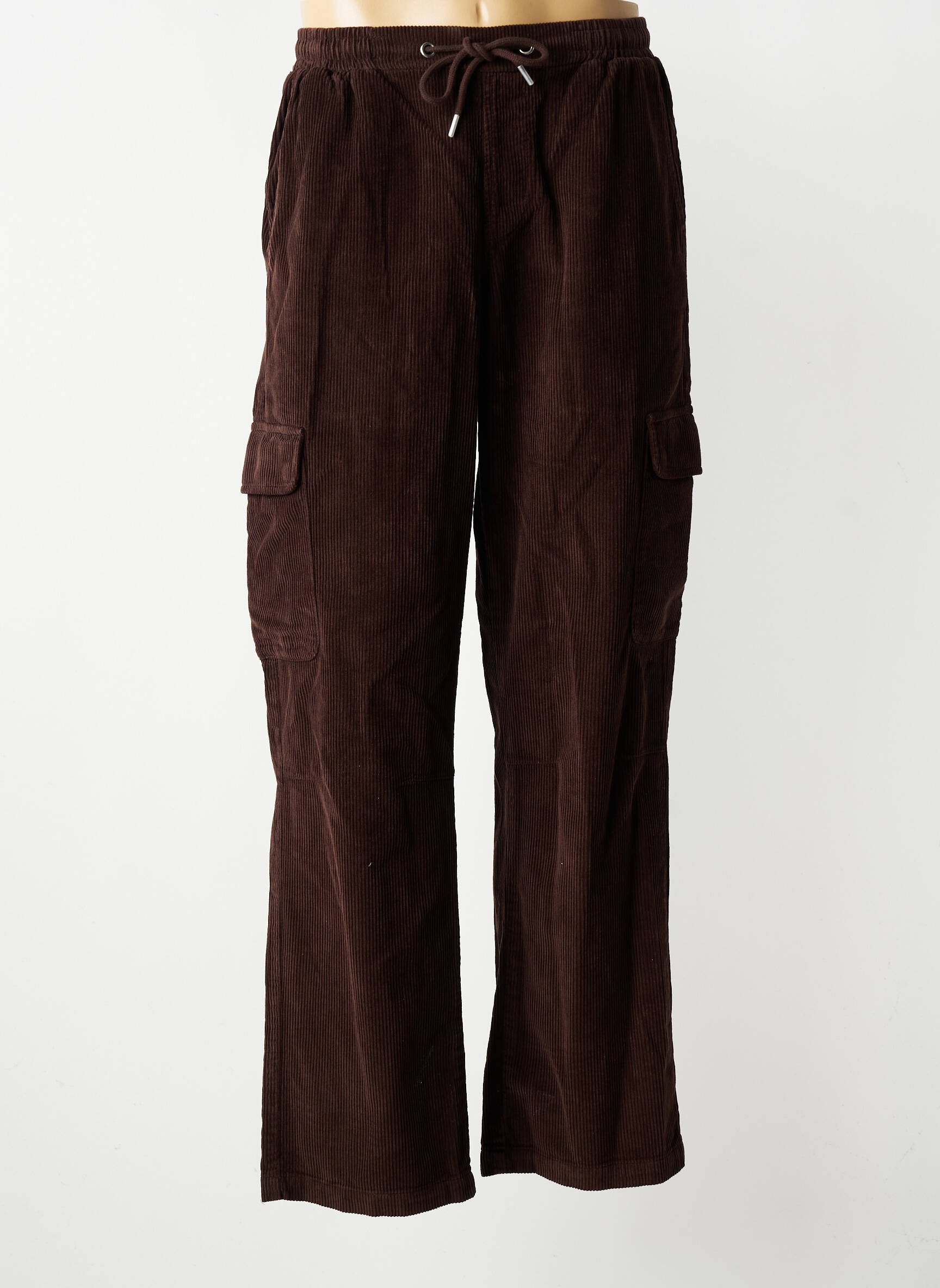 Pantalon cargo croială dreaptă mărime normală maro IRON AND RESIN bărbat