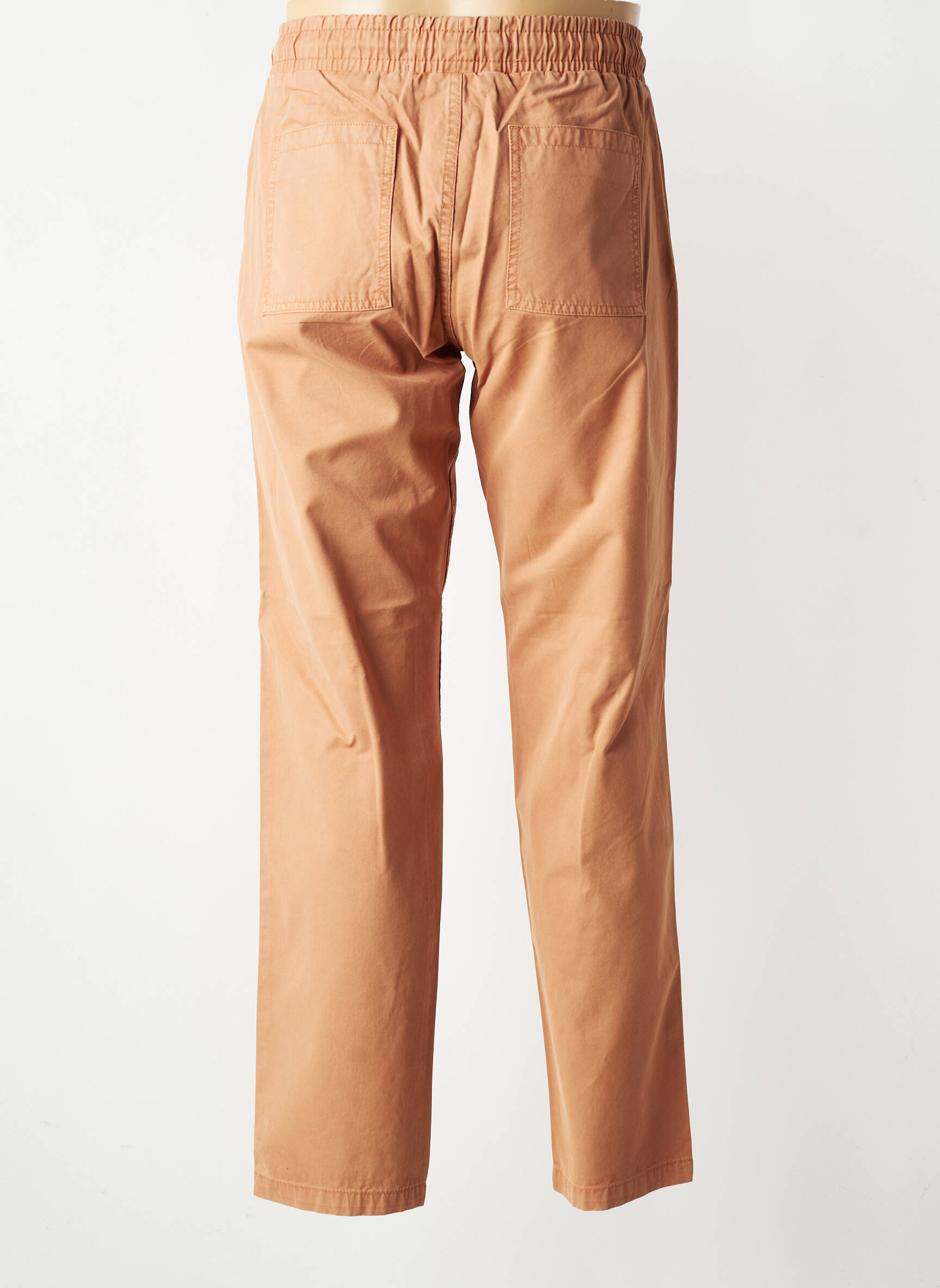 Pantalon slim țesătură poplin mărime normală portocalie IRON AND RESIN bărbat