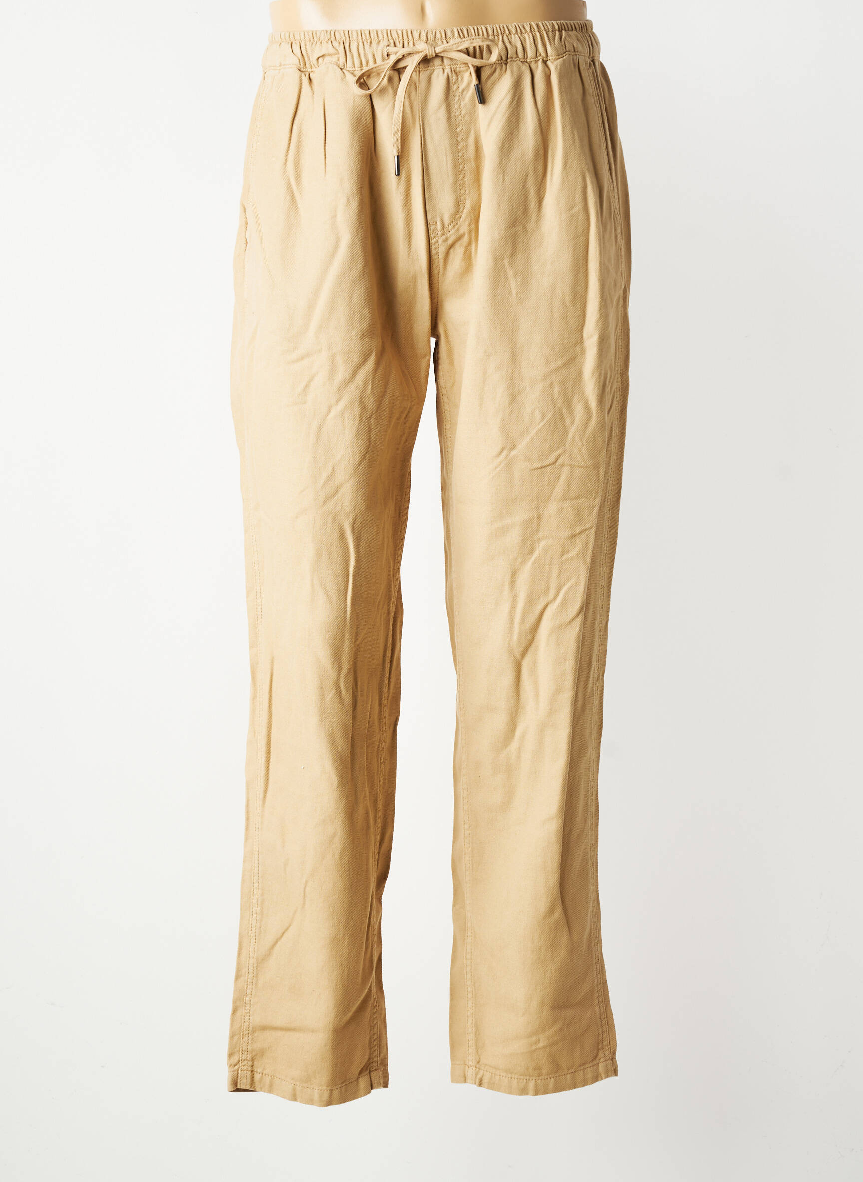 Pantalon slim buzunare mărime normală bej DAYTONA bărbat