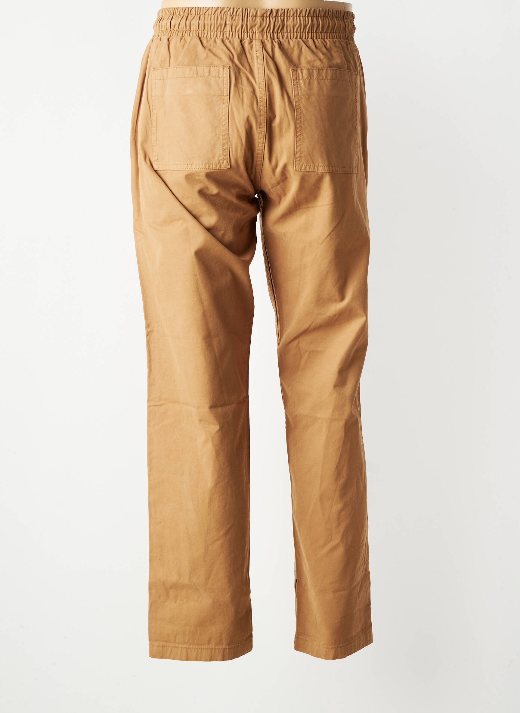 Pantalon slim țesătură poplin mărime normală bej IRON AND RESIN bărbat