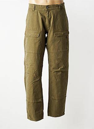 Pantalon cargo croială dreaptă mărime normală verde DAYTONA bărbat