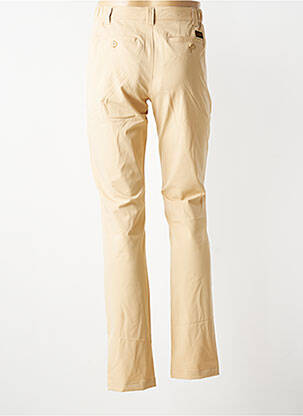 Pantalon slim elasticitate mărime normală bej DAYTONA bărbat