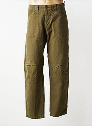 Pantalon drept croială dreaptă mărime normală verde DAYTONA bărbat