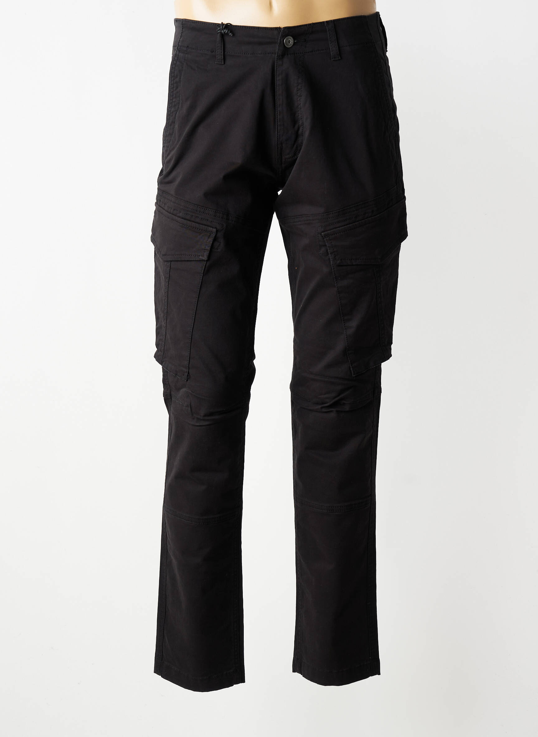 Pantalon cargo buzunare mărime normală negru DAYTONA bărbat