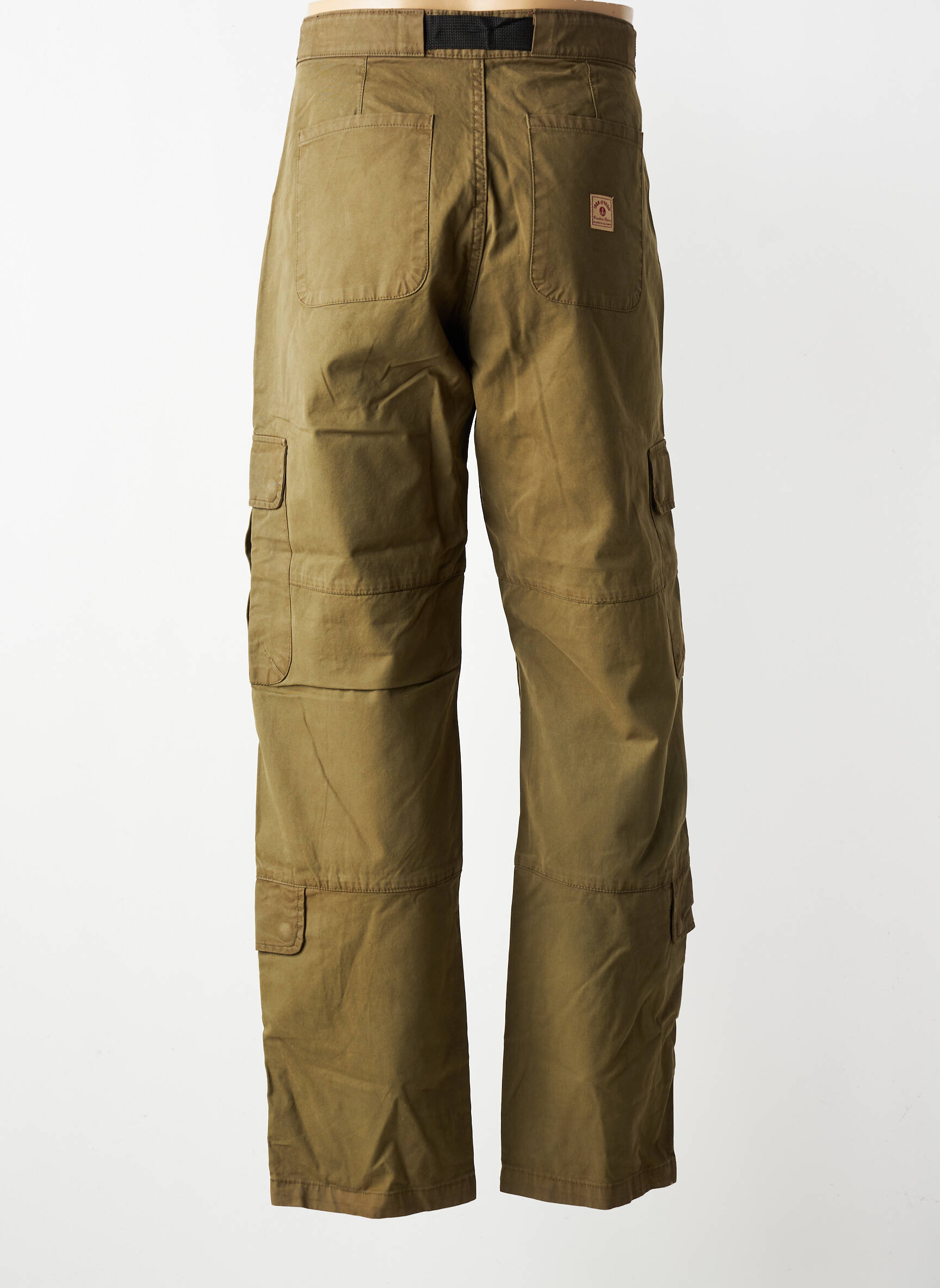 Pantalon cargo croială dreaptă mărime normală verde IRON AND RESIN bărbat