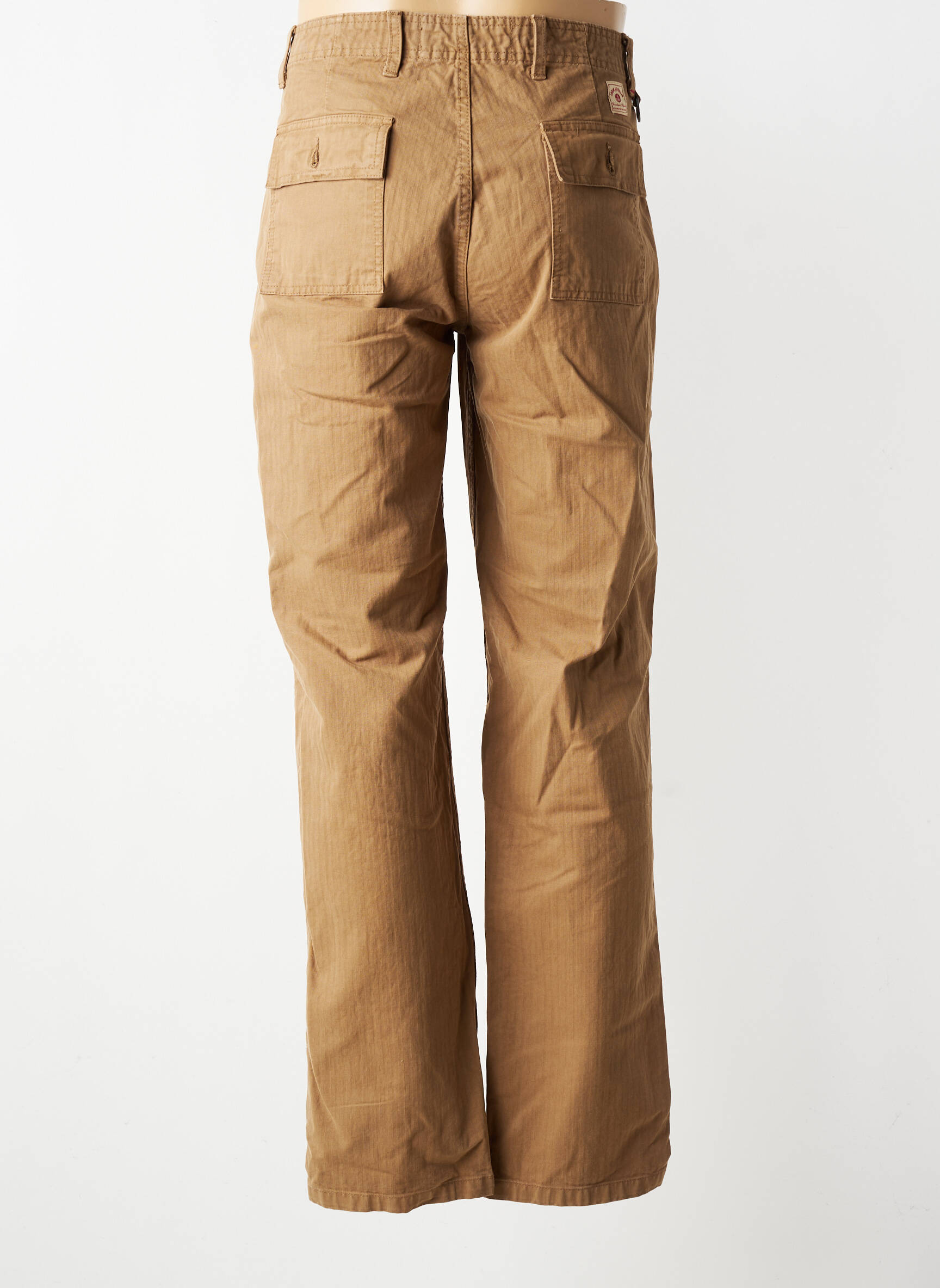 Pantalon chino buzunare mărime normală maro IRON AND RESIN bărbat