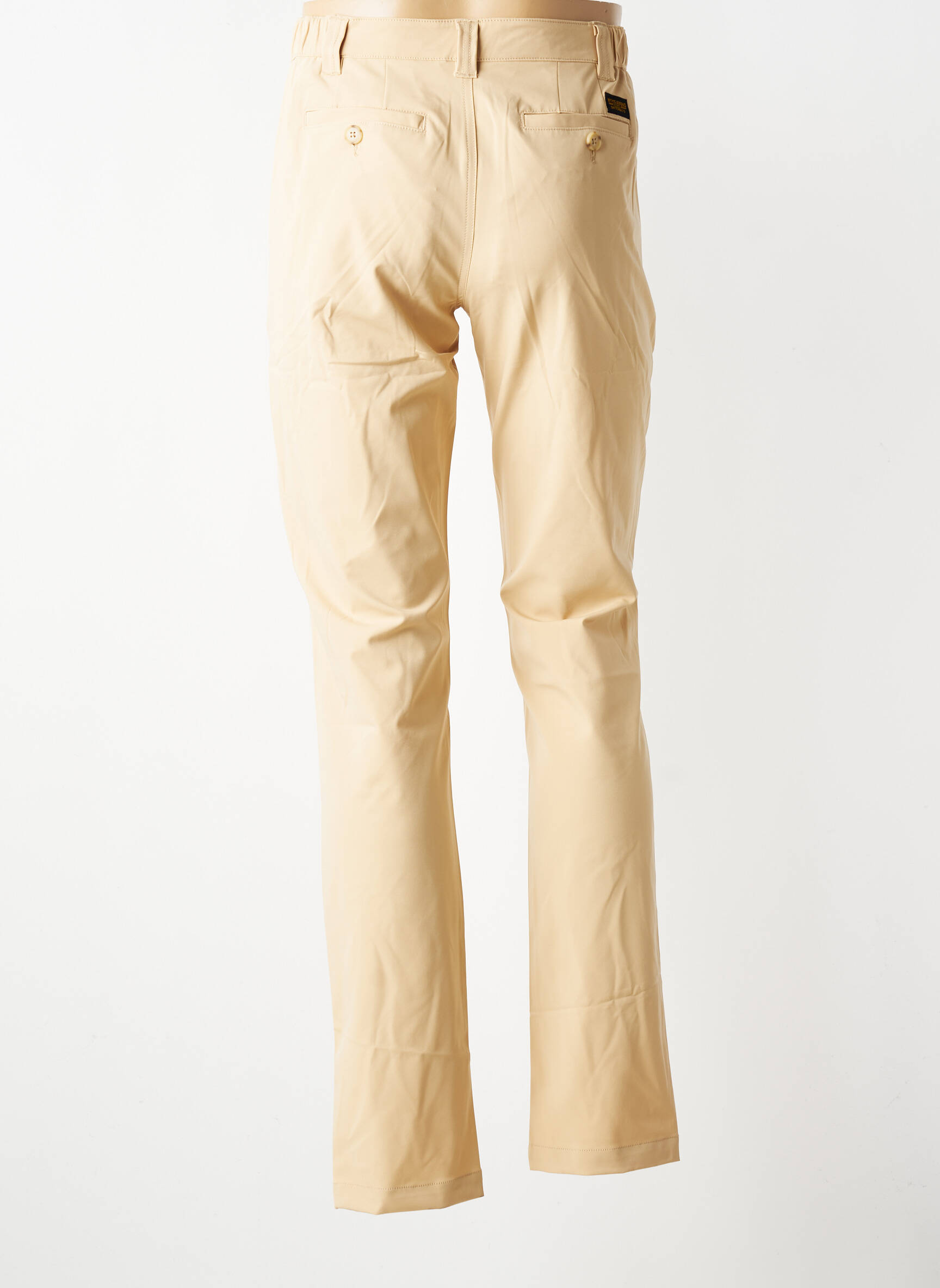 Pantalon slim elasticitate mărime normală bej DAYTONA bărbat