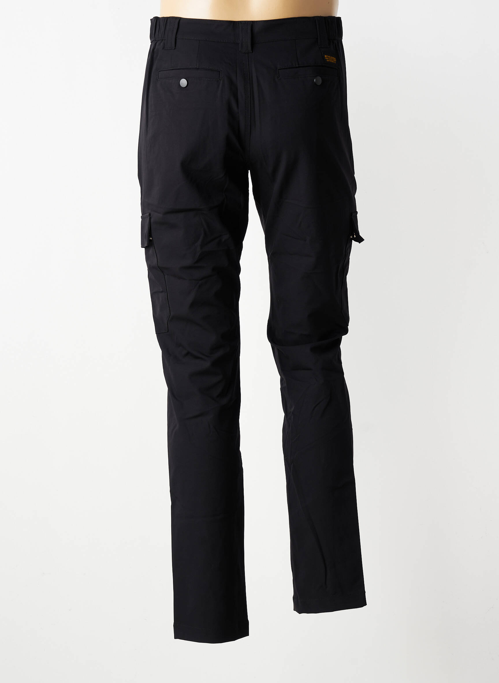 Pantalon cargo buzunare mărime normală negru DAYTONA bărbat