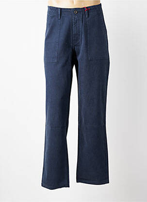 Pantalon drept țesătură poplin mărime normală albastru IRON AND RESIN bărbat
