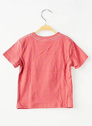 Tricou croială dreaptă mâneci scurte roșu BOBOLI băiat