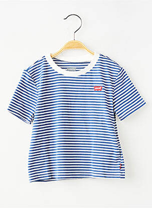 Tricou croială dreaptă mâneci scurte albastru LEVI'S băiat