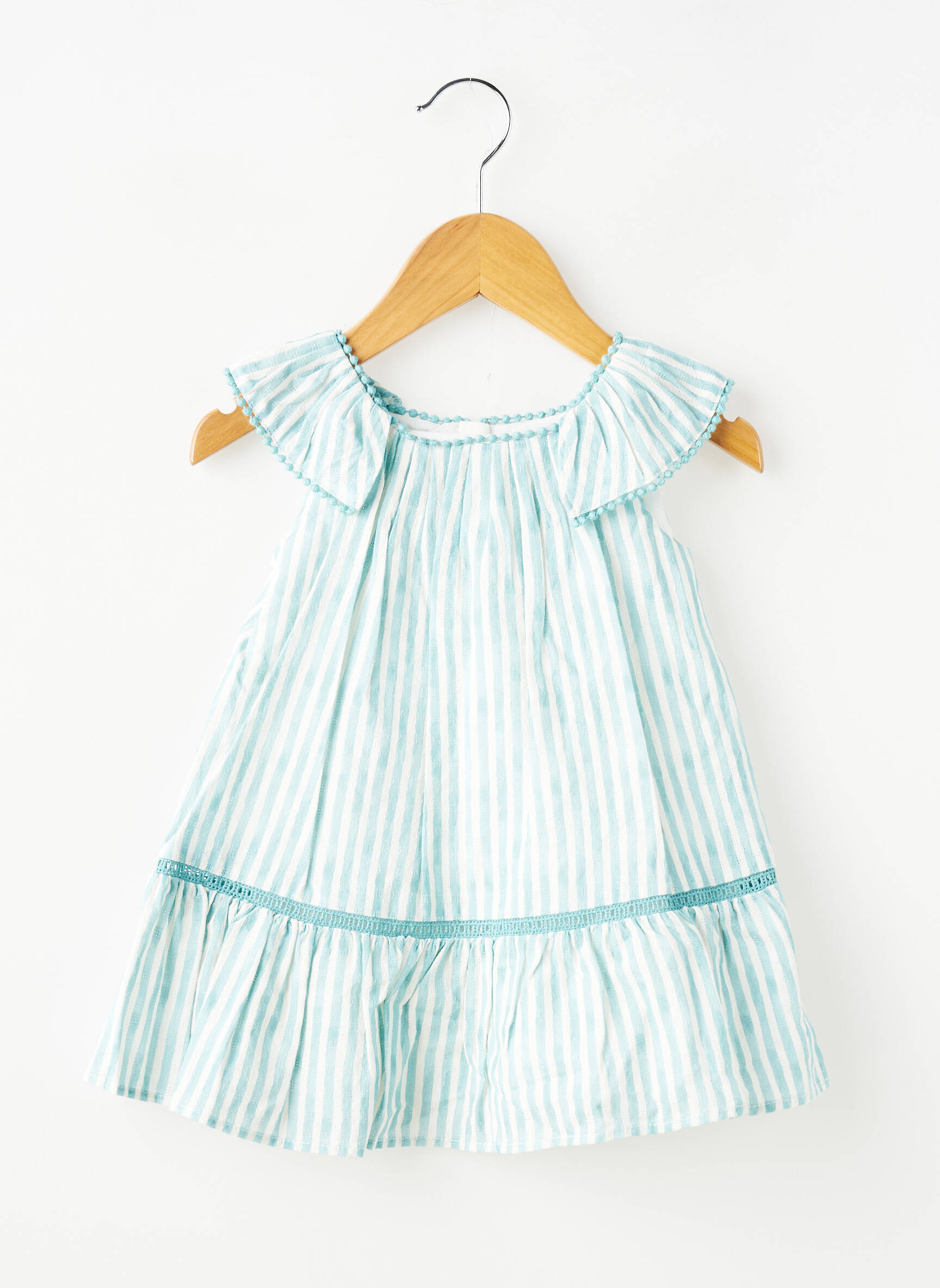 Rochie midi fără mâneci fără mâneci albastru MAYORAL fată