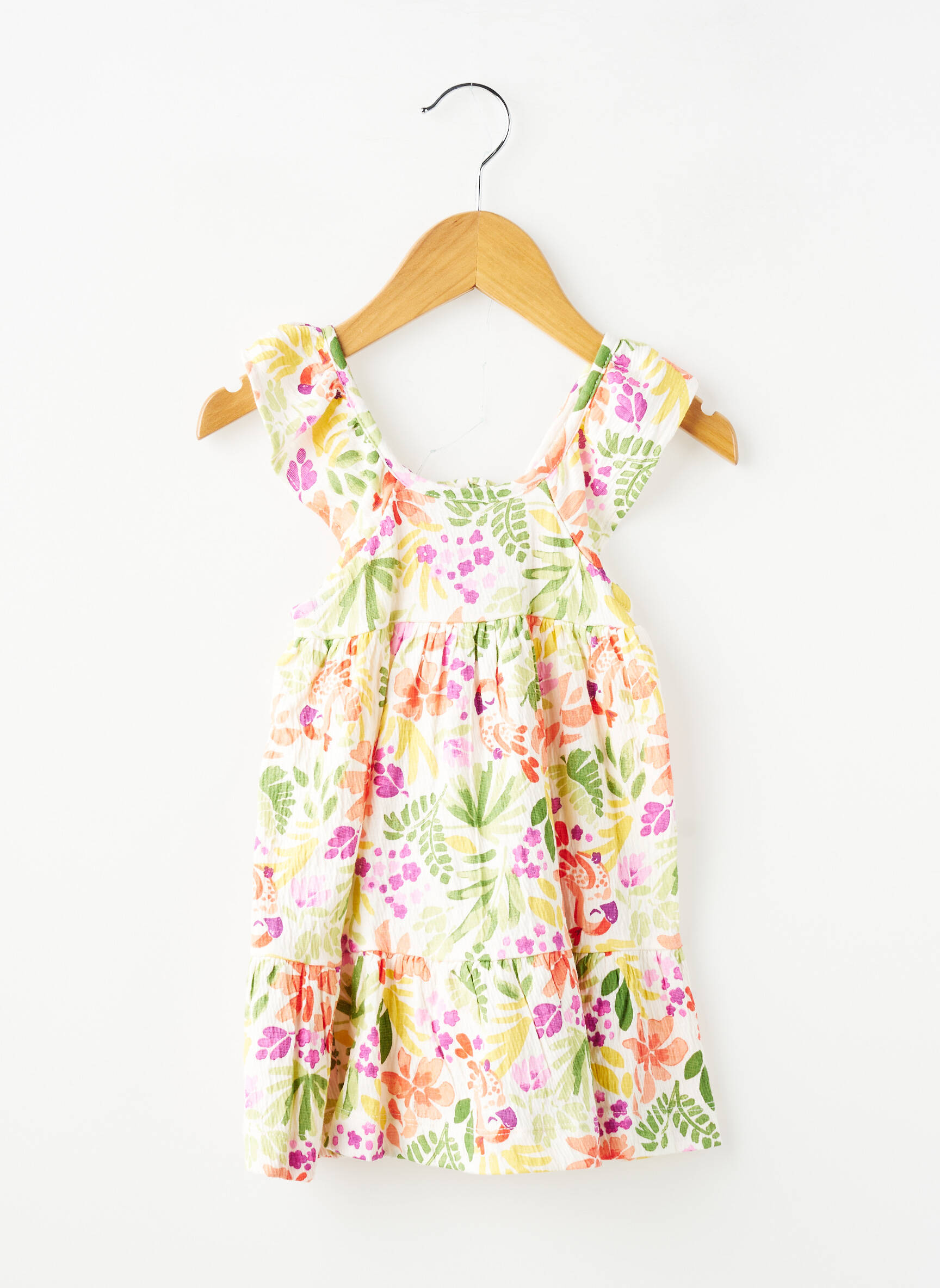 Rochie midi fără mâneci fără mâneci alb MAYORAL fată