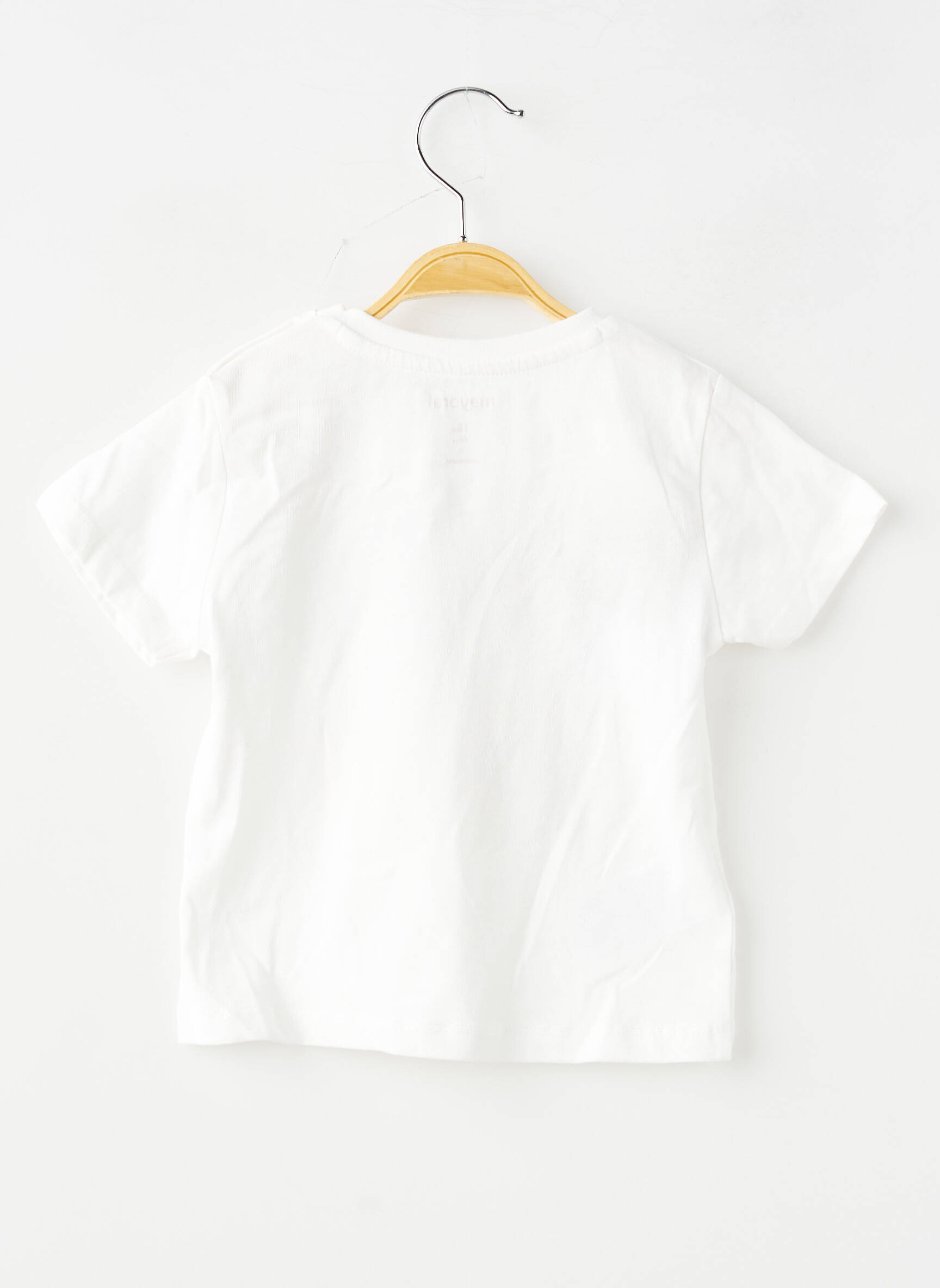 Tricou croială dreaptă mâneci scurte alb MAYORAL băiat