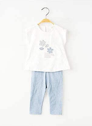 Set pantaloni tip de tricou albastru MAYORAL fată