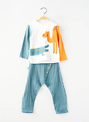 Set pantaloni talie elastică albastru BOBOLI băiat