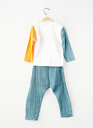 Set pantaloni talie elastică albastru BOBOLI băiat