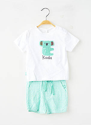 Set șort verde BOBOLI copil
