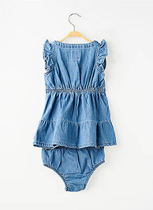Set șort croială evazată albastru LEVI'S fată