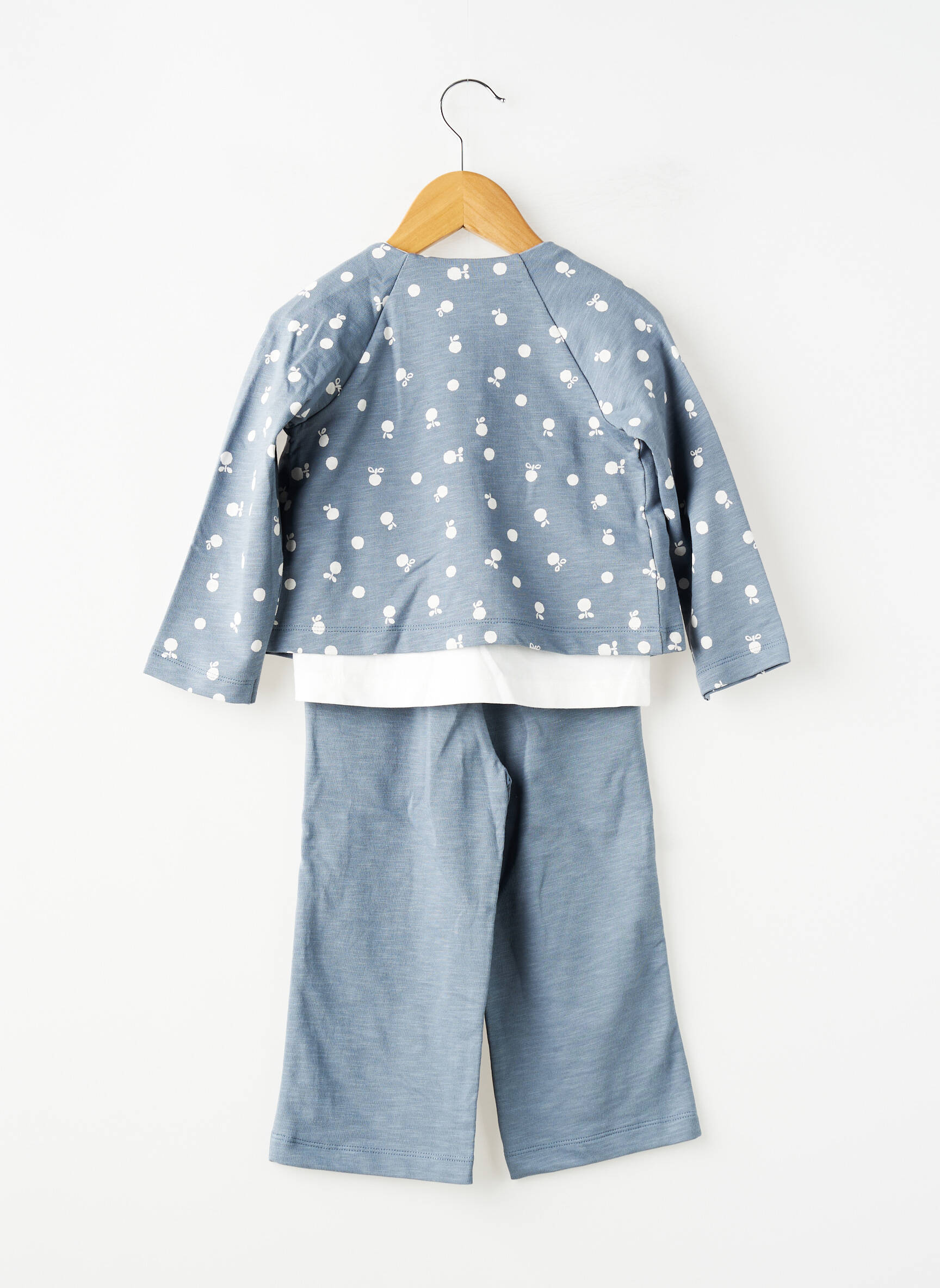Set pantaloni tip de tricou gri MAYORAL fată