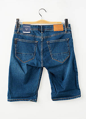 Bermudă țesătură denim mărime reglabilă albastru TIFFOSI băiat
