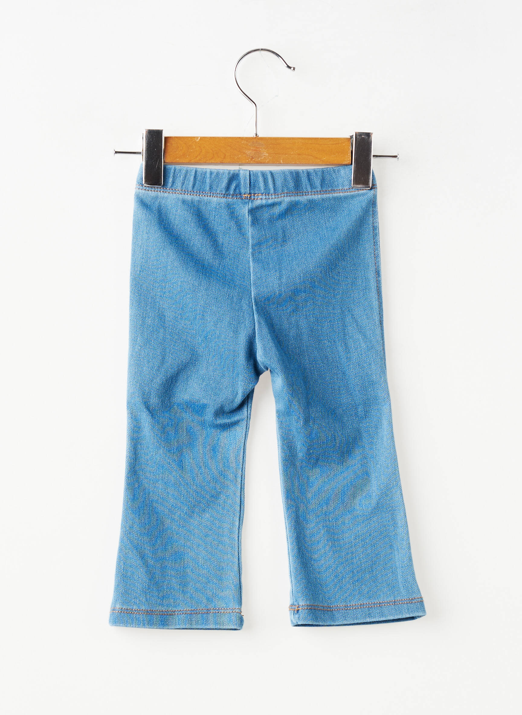 Pantalon evazat elasticitate talie elastică albastru MAYORAL fată