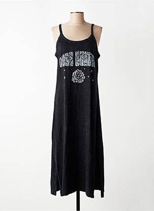 Rochie midi fără mâneci fără mâneci negru ROSE GARDEN femeie