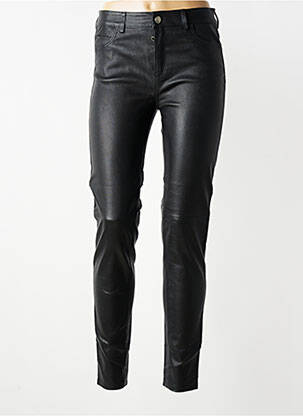Pantalon slim mărime normală mărime normală negru ROSE GARDEN femeie