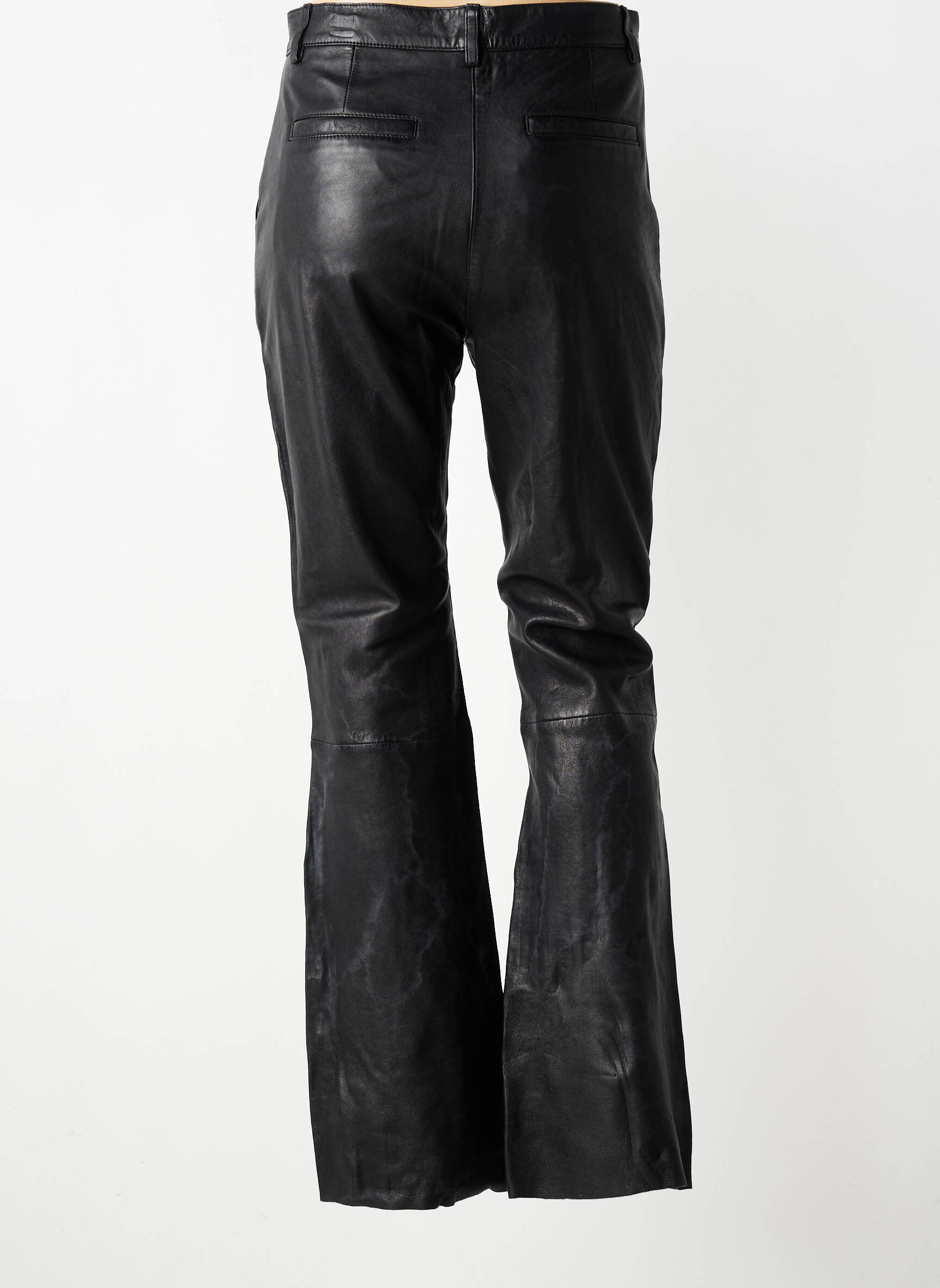 Pantalon evazat mărime normală mărime normală negru ROSE GARDEN femeie