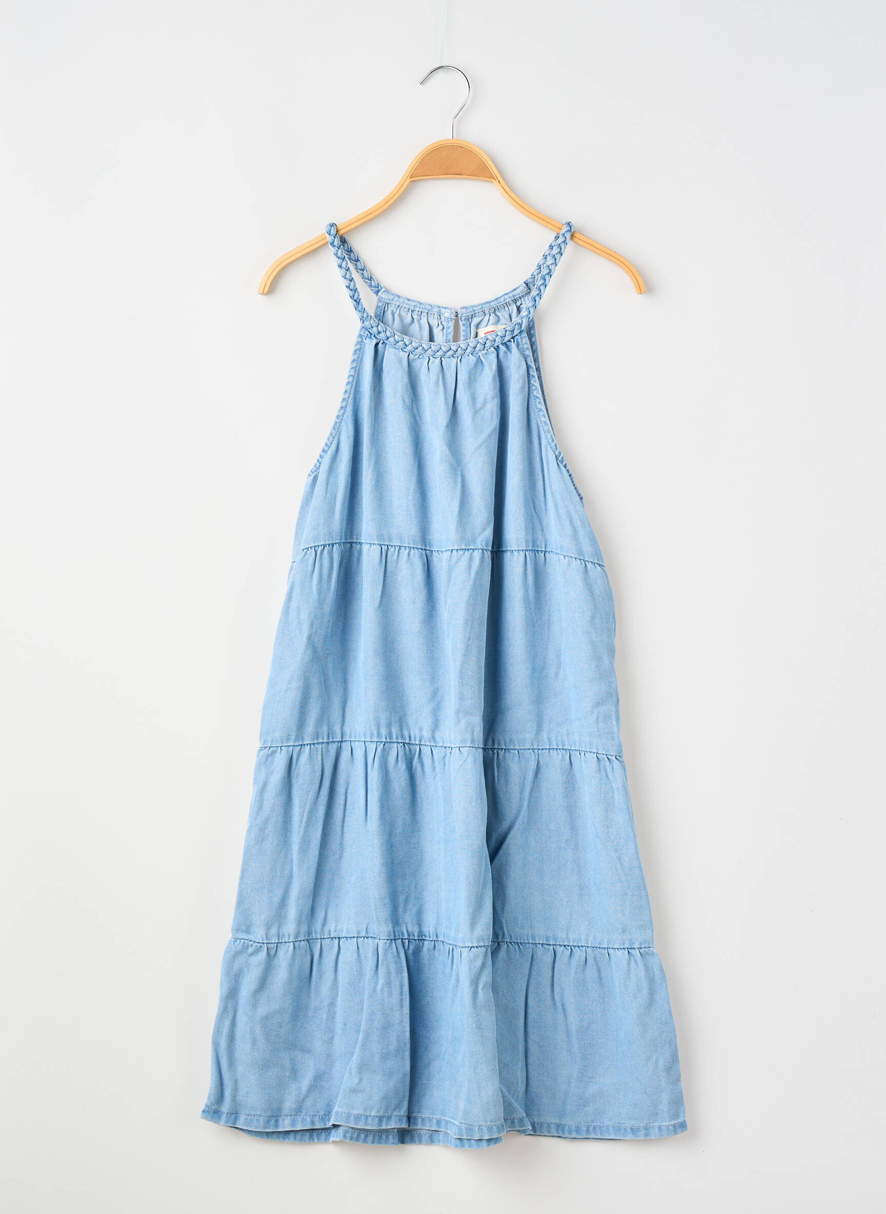 Rochie midi fără mâneci fără mâneci albastru LEVI'S fată