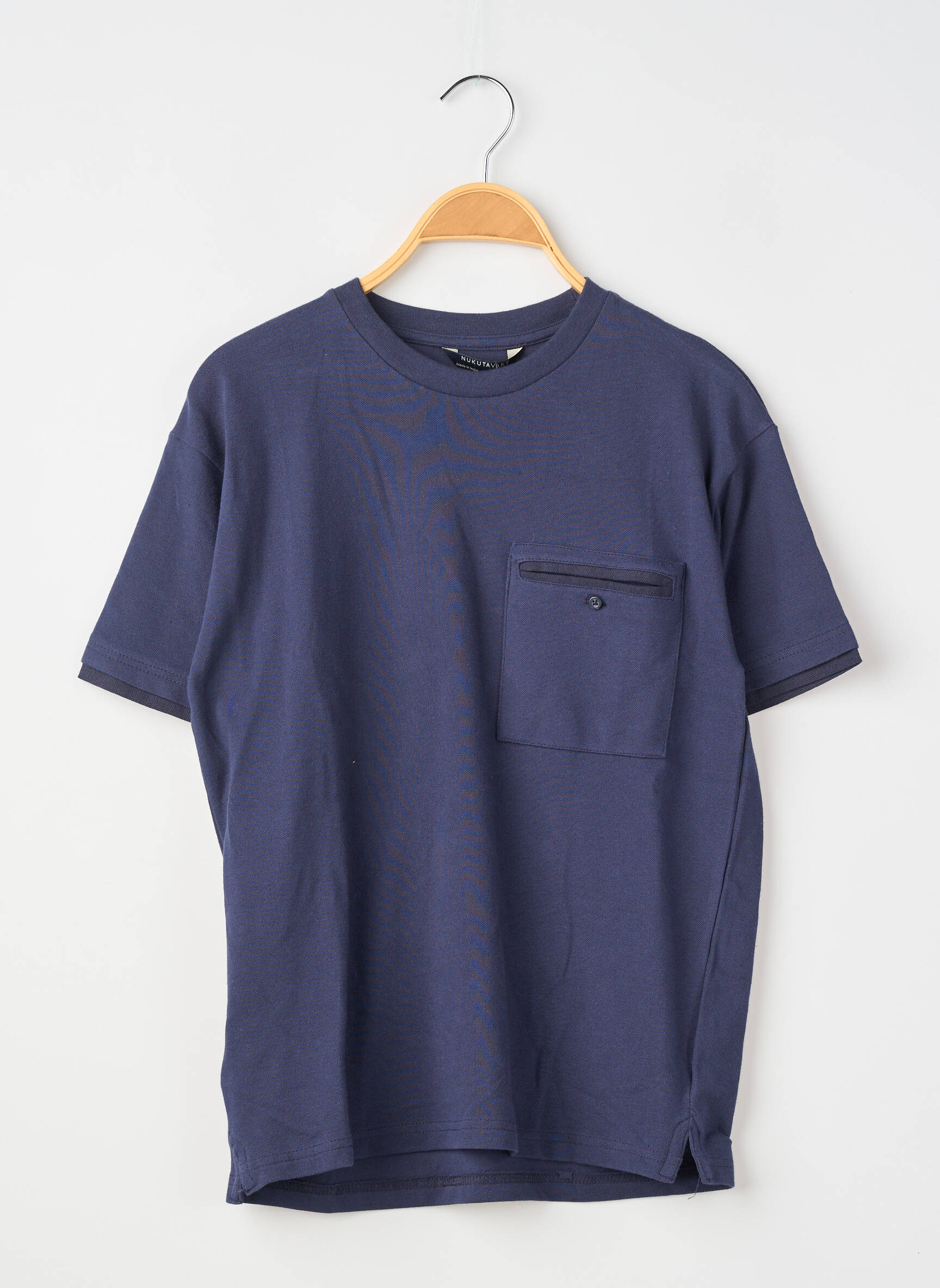 Tricou croială dreaptă mâneci scurte albastru NUKUTAVAKE băiat