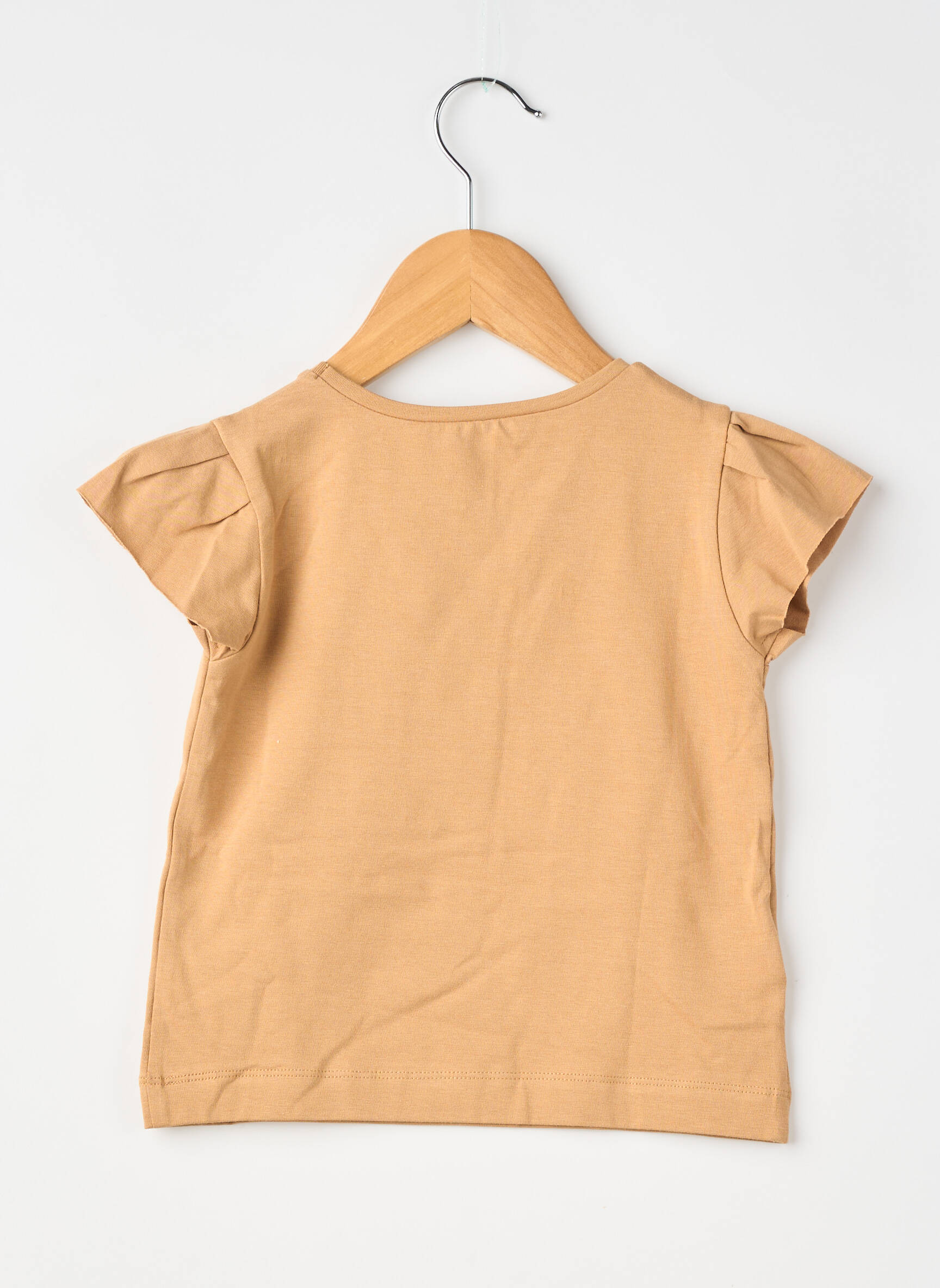 Tricou elasticitate mâneci scurte maro MAYORAL fată