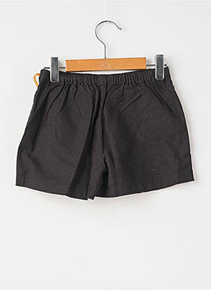 Fustă pantaloni scurți țesătură poplin negru MAYORAL fată