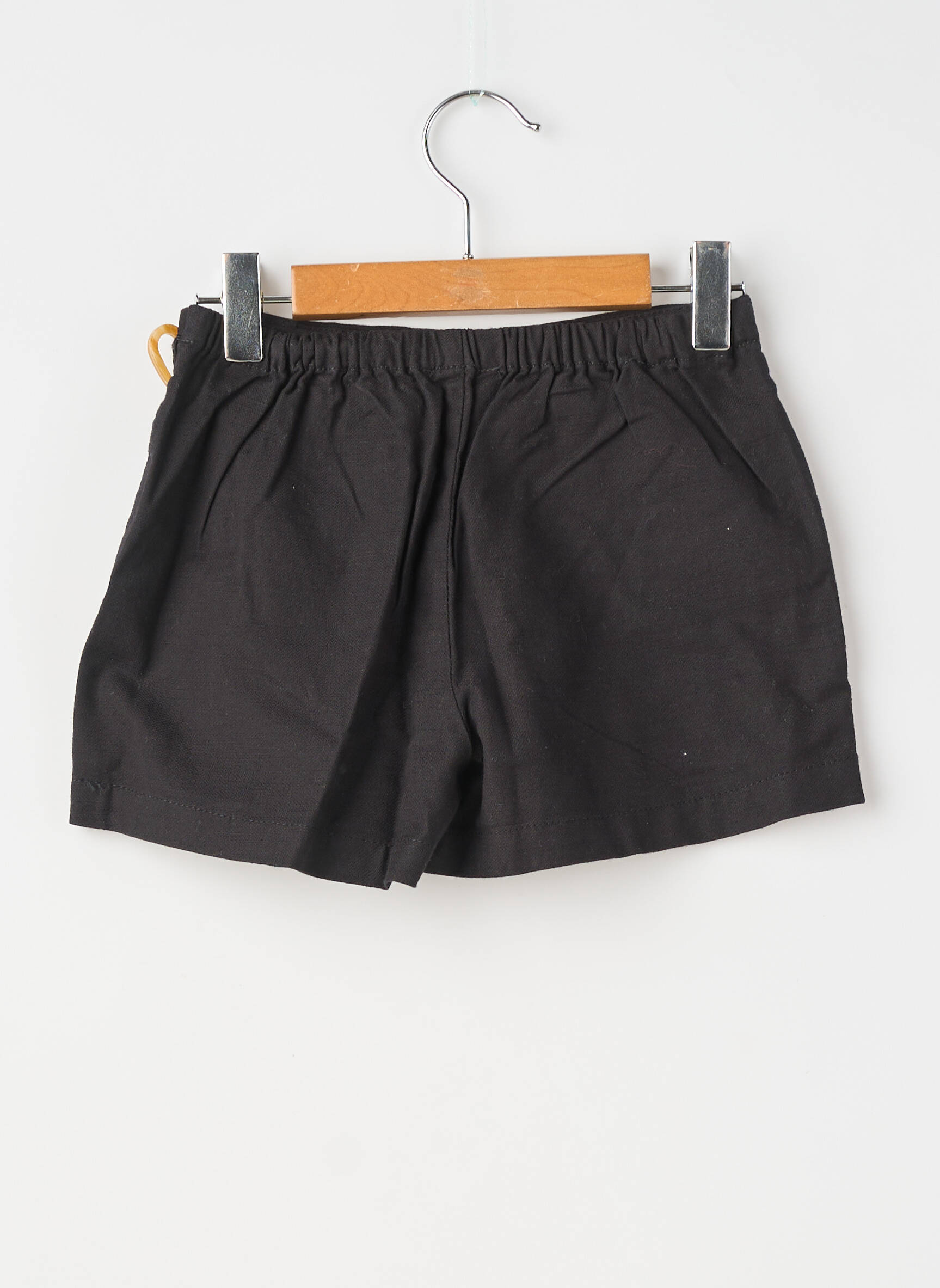 Fustă pantaloni scurți țesătură poplin negru MAYORAL fată