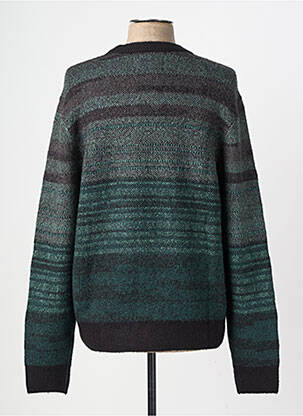 Pulover elasticitate mâneci lungi verde STREET ONE bărbat