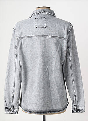 Cămașă cu mâneci lungi buzunare gri I8 DENIM bărbat