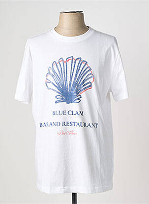 Tricou elasticitate mâneci scurte alb STREET ONE bărbat