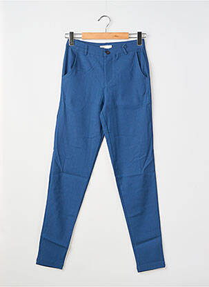 Pantalon chino elasticitate mărime normală albastru FRILIVIN femeie