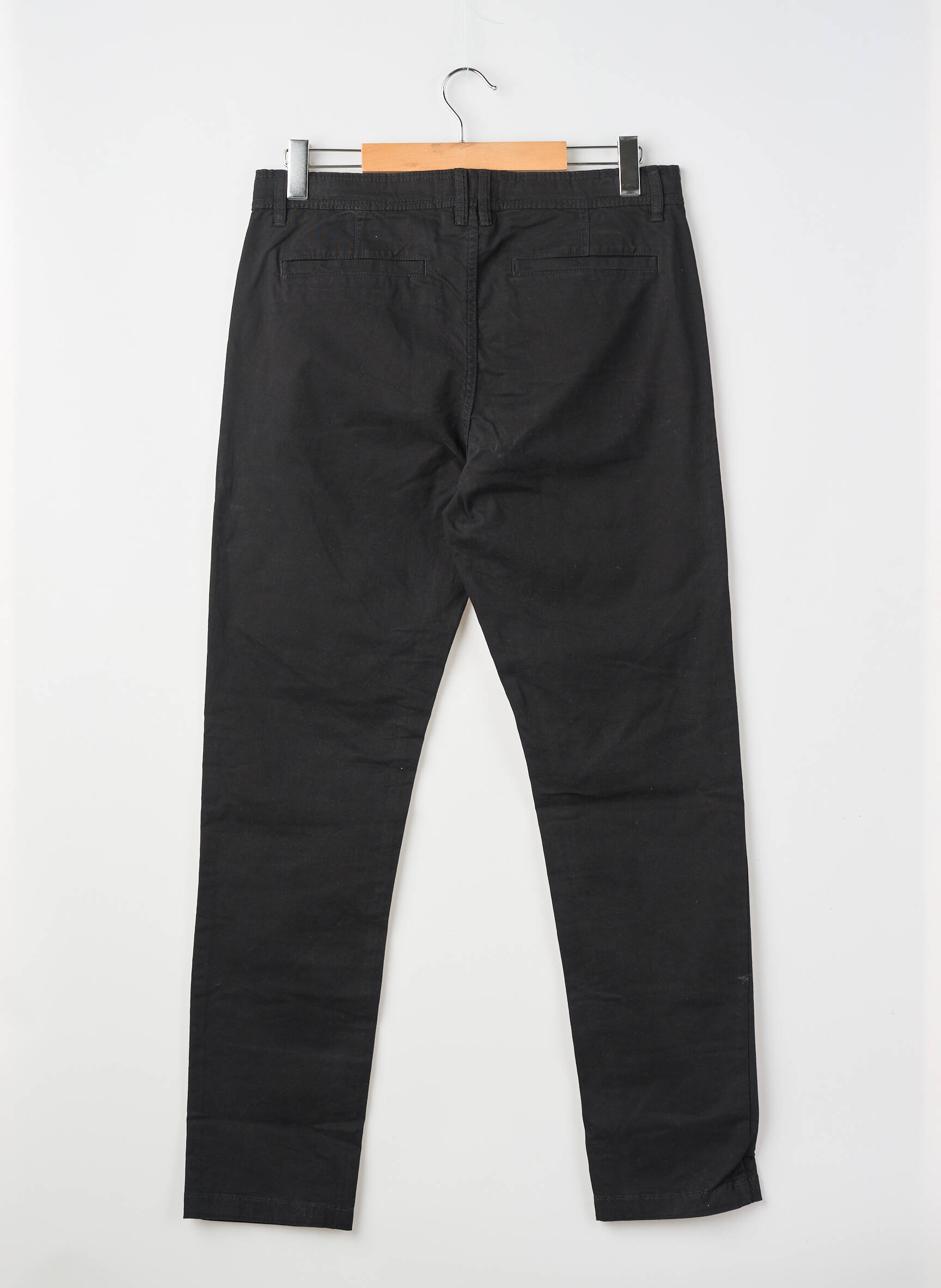 Pantalon chino buzunare mărime normală negru STREET ONE bărbat
