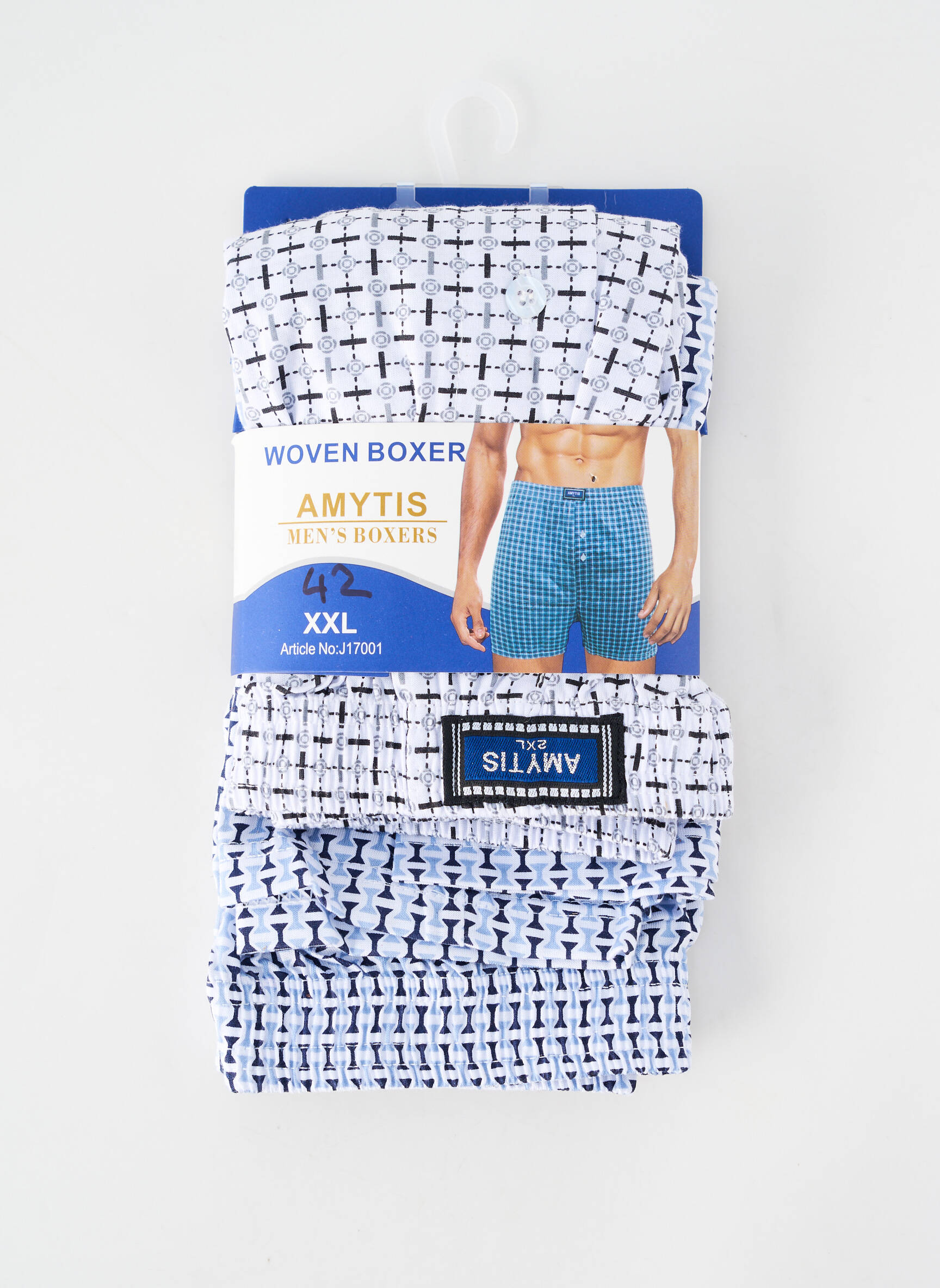 Chilot imprimeu fantezie albastru AMYTIS bărbat