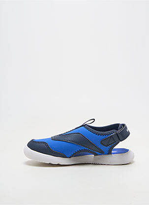 Adidași material neted vârf rotund albastru REEBOK băiat