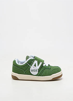 Adidași vârf rotund vârf rotund verde NEW BALANCE băiat