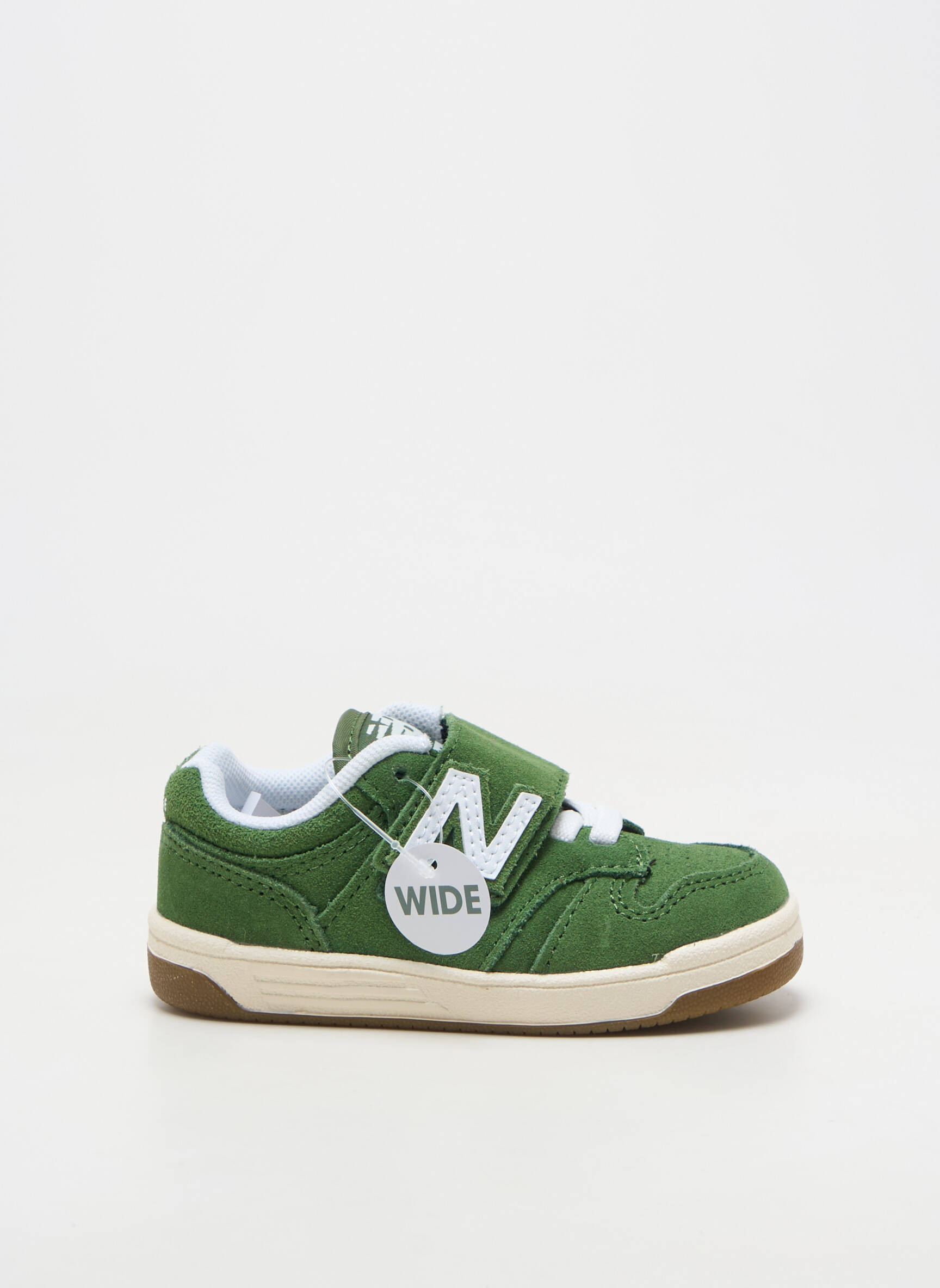 Adidași vârf rotund vârf rotund verde NEW BALANCE băiat