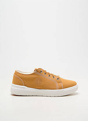 Adidași închidere cu șireturi vârf rotund portocalie TIMBERLAND băiat