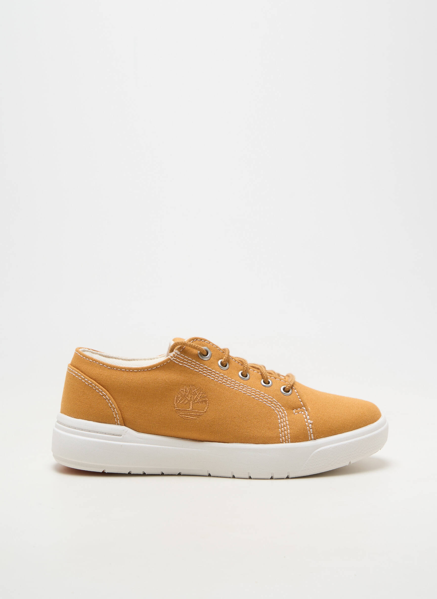 Adidași închidere cu șireturi vârf rotund portocalie TIMBERLAND băiat