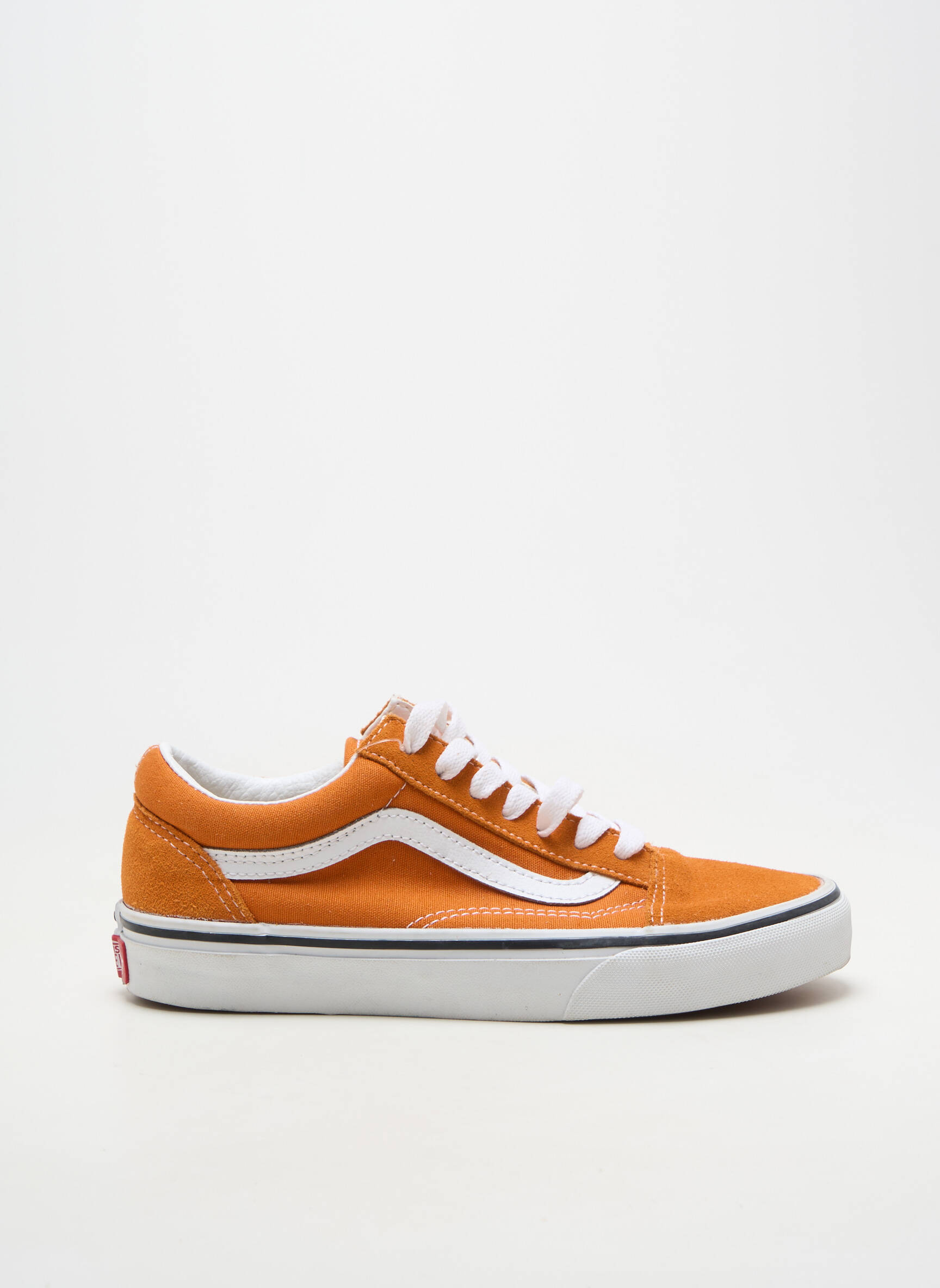 Adidași vârf rotund vârf rotund portocalie VANS unisex